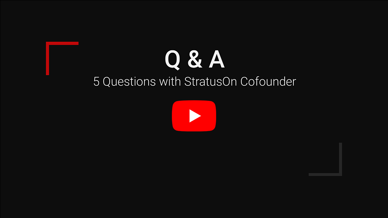 5-question Q-and-A with StratusOn cofounder